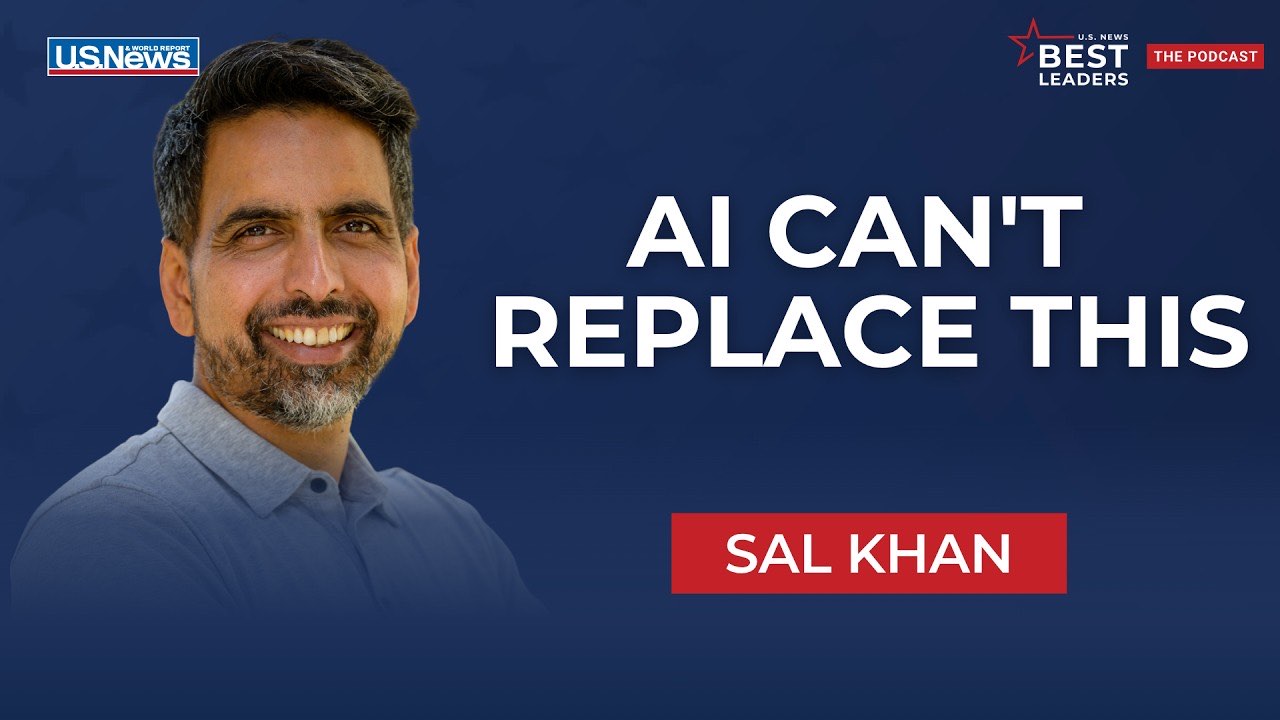U.S. News Best Leaders episode thumbnail featuring Sal Khan