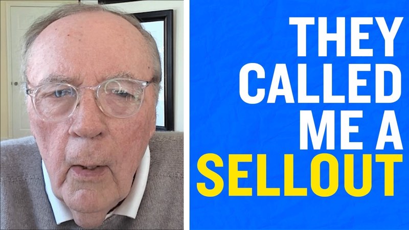 Hater Hotline segment thumbnail: James Patterson listening to a voicemail